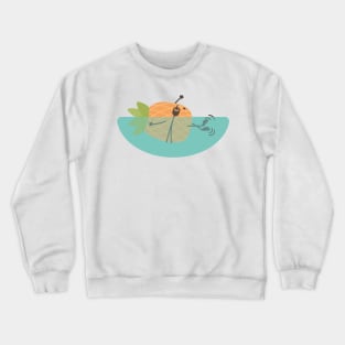 Adorable Kawaii Pineapple, me Squishies Holiday Team Crewneck Sweatshirt